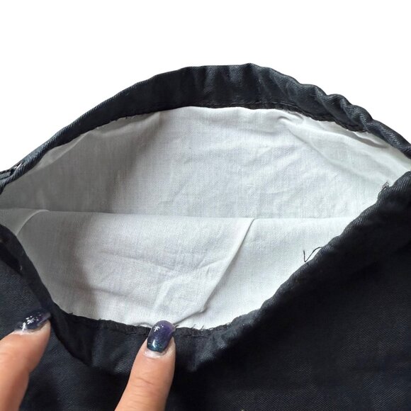 Saint Laurent Black Designer Dust Bag Small Drawstring - Picture 2 of 4
